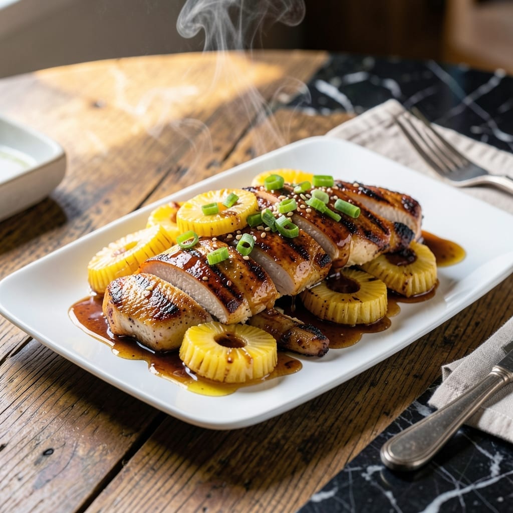 Yard House Maui Pineapple Chicken Recipe: Tropical Glaze With Grilled Perfection Yard House Maui Pineapple Chicken Recipe: Tropical Glaze With Grilled Perfection