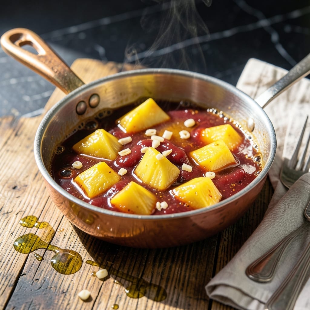 Sweet And Sour Sauce Recipe With Pineapple: Tangy Tropical Twist for Dipping
