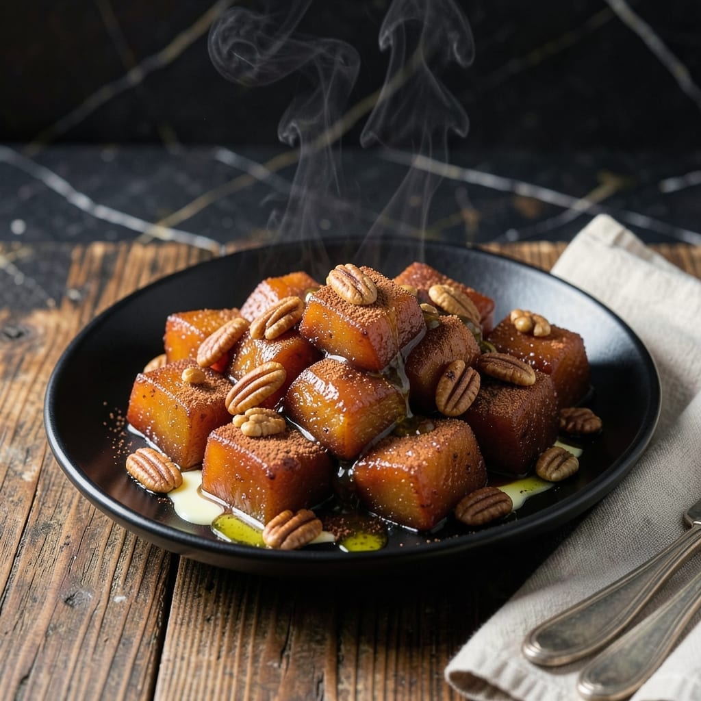 Candied Yams Recipe: Brown Sugar Glaze with Pecan Crunch Candied Yams Recipe: Brown Sugar Glaze with Pecan Crunch