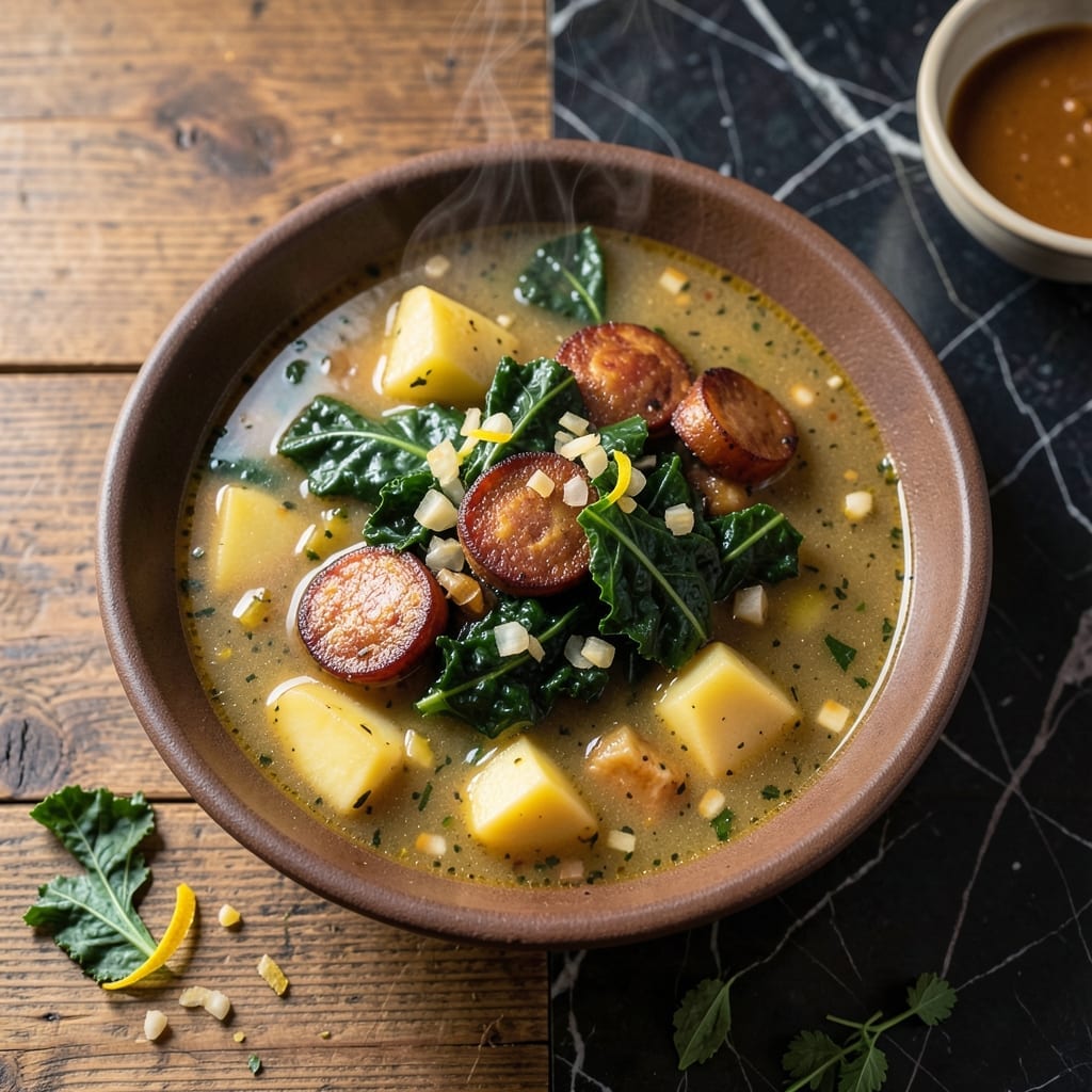 Portuguese Kale Soup Recipe New Bedford: Hearty Chouriço and Potato Tradition Portuguese Kale Soup Recipe New Bedford: Hearty Chouriço and Potato Tradition