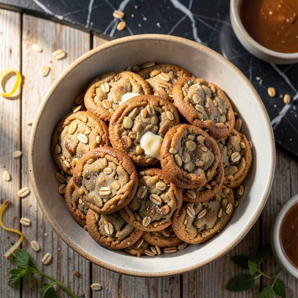 Oatmeal Cookie Recipe: Chewy Centers With Toasted Oat Crunch