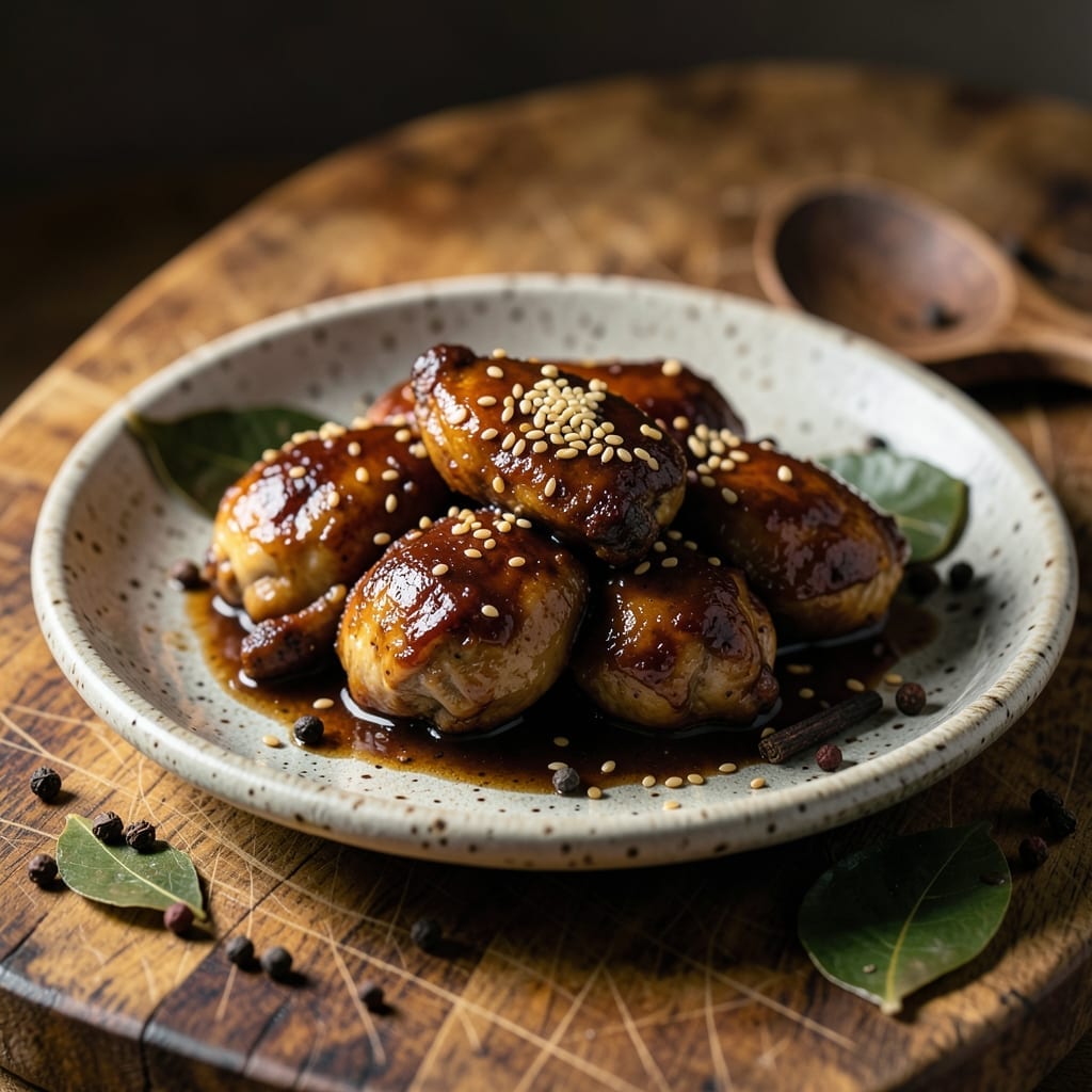 Recipe for Chicken Adobo Tagalog: Vinegar-Braised Tender Thighs Recipe for Chicken Adobo Tagalog: Vinegar-Braised Tender Thighs