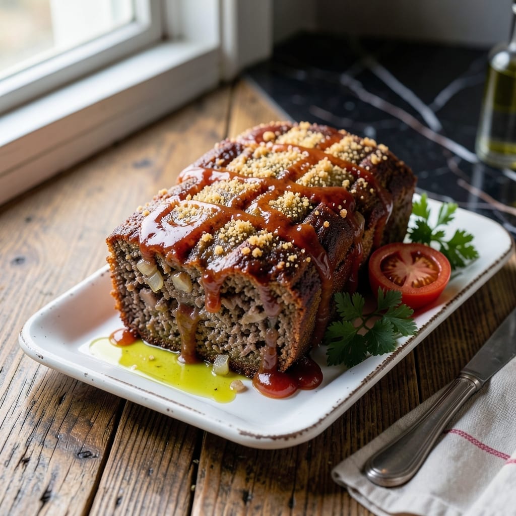 Metro Diner Meatloaf Recipe: Classic Comfort With Glazed Top Metro Diner Meatloaf Recipe: Classic Comfort With Glazed Top