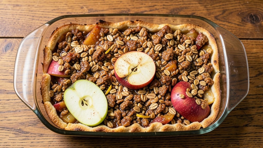 3 Apple Crisp Recipe: Warm Spiced Apples With Nutty Streusel Crunch