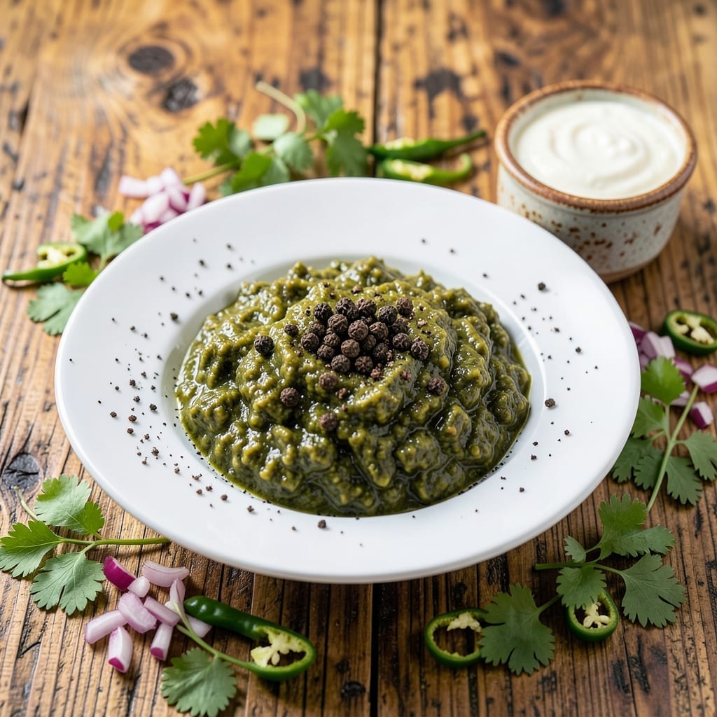Recipe of Sarso Ka Saag: Punjab's Mustard Greens and Cornmeal Delight