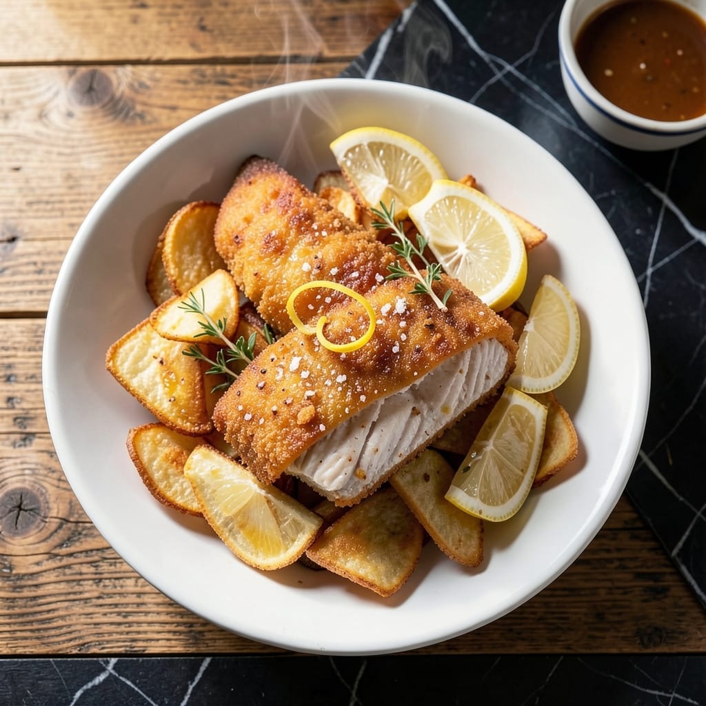 Jamie Oliver Fish and Chips Recipe: Crispy Batter and Flaky Cod Jamie Oliver Fish and Chips Recipe: Crispy Batter and Flaky Cod