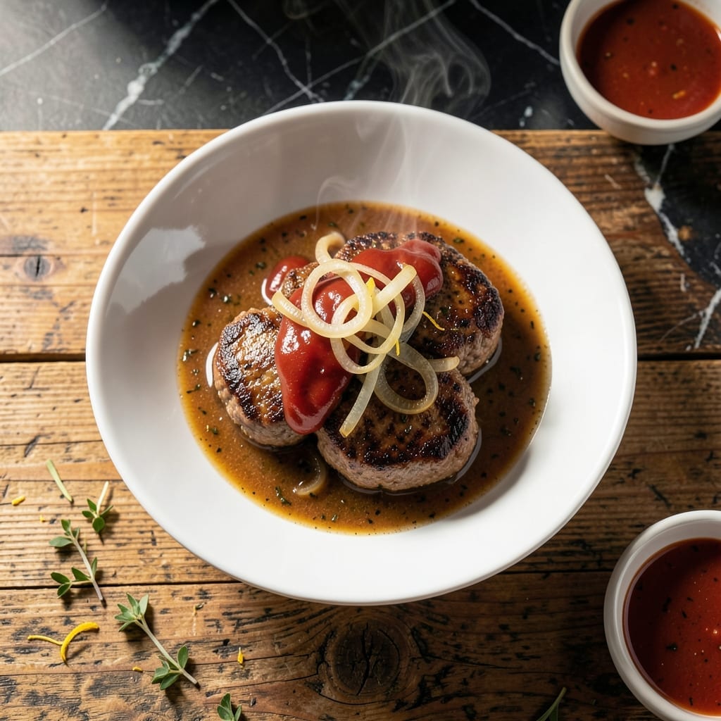 Salisbury Steak Recipe With Onion Soup Mix: Savory Homestyle Gravy in One Skillet