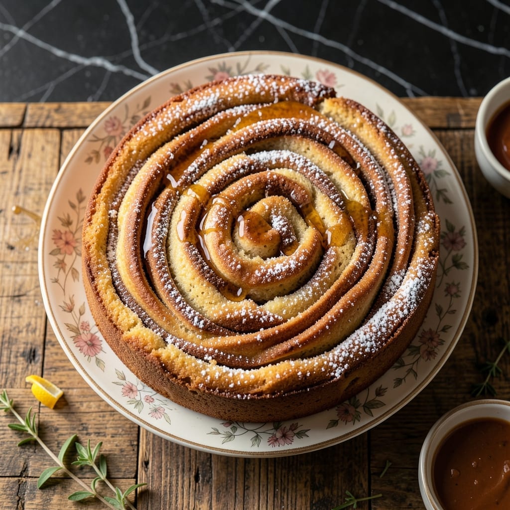 Honey Bun Cake Recipe Without Sour Cream: Sweet Cinnamon Swirls in One Pan