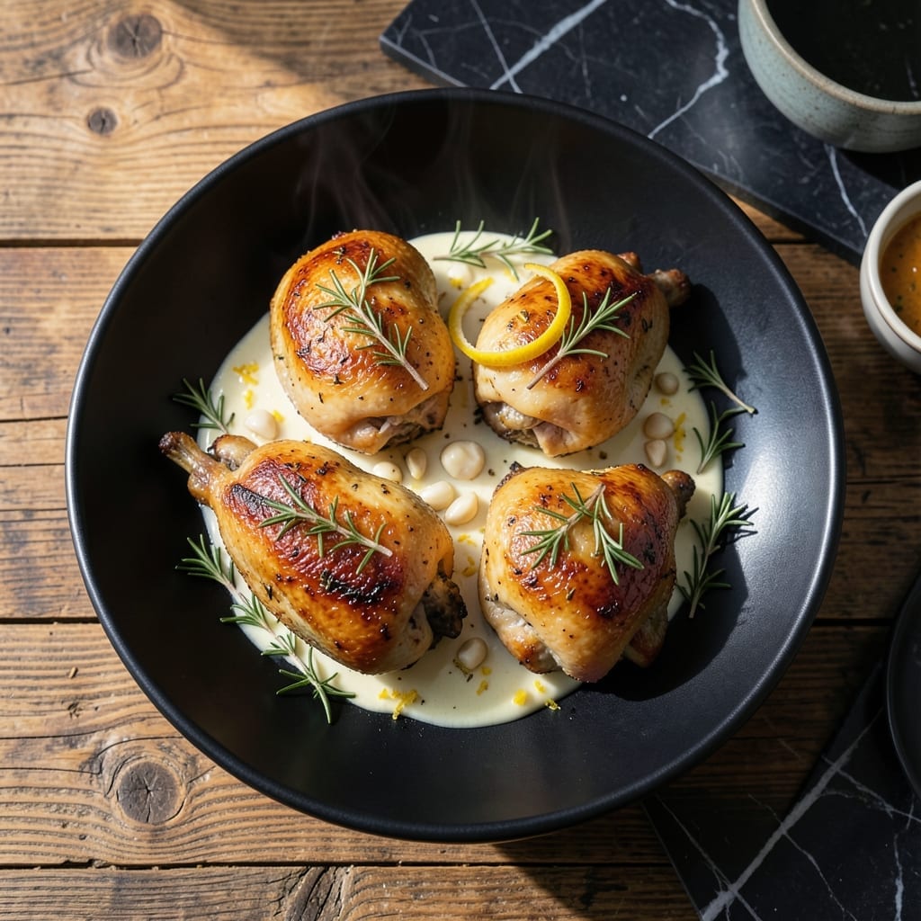 Poussin Recipe: Herb-Roasted Tender Young Chicken Poussin Recipe: Herb-Roasted Tender Young Chicken