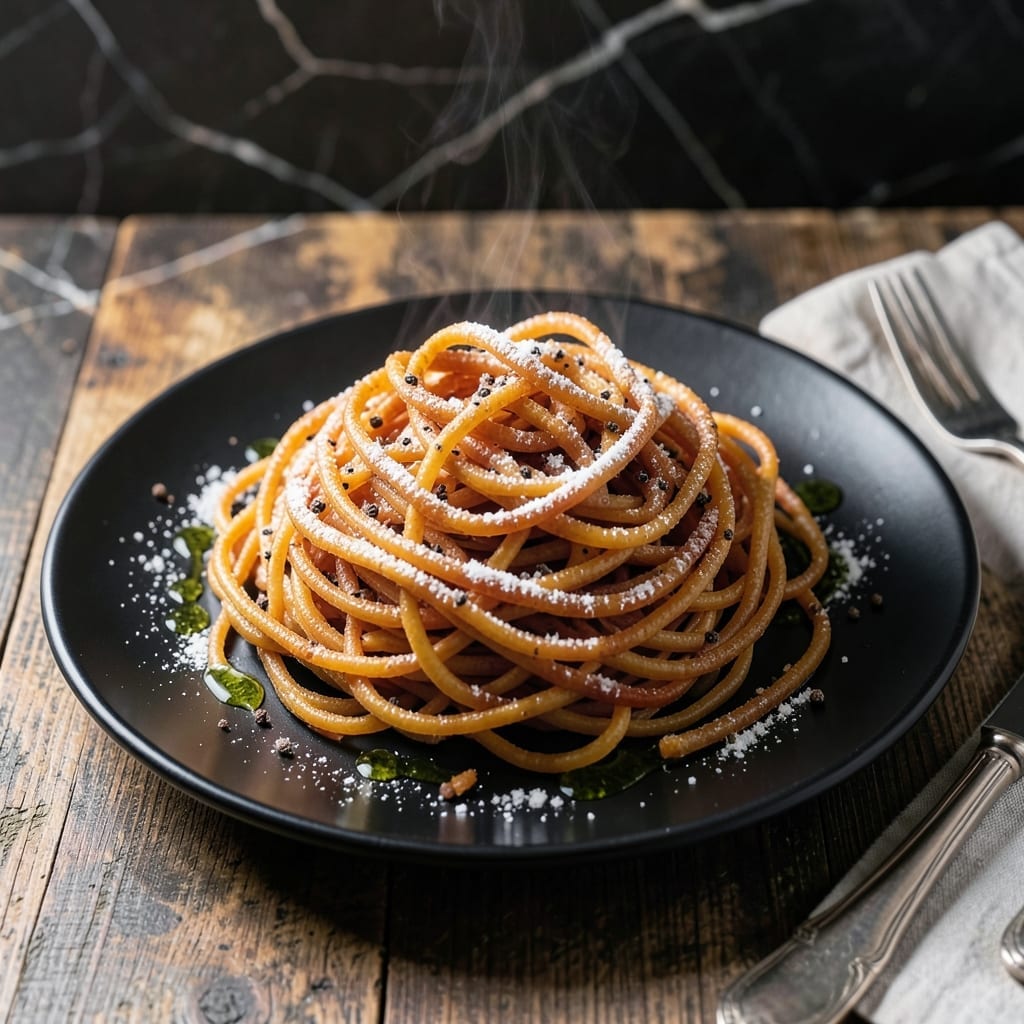 Fried Capellini Recipe: Angel Hair Crisp With Golden Nest Appeal Fried Capellini Recipe: Angel Hair Crisp With Golden Nest Appeal