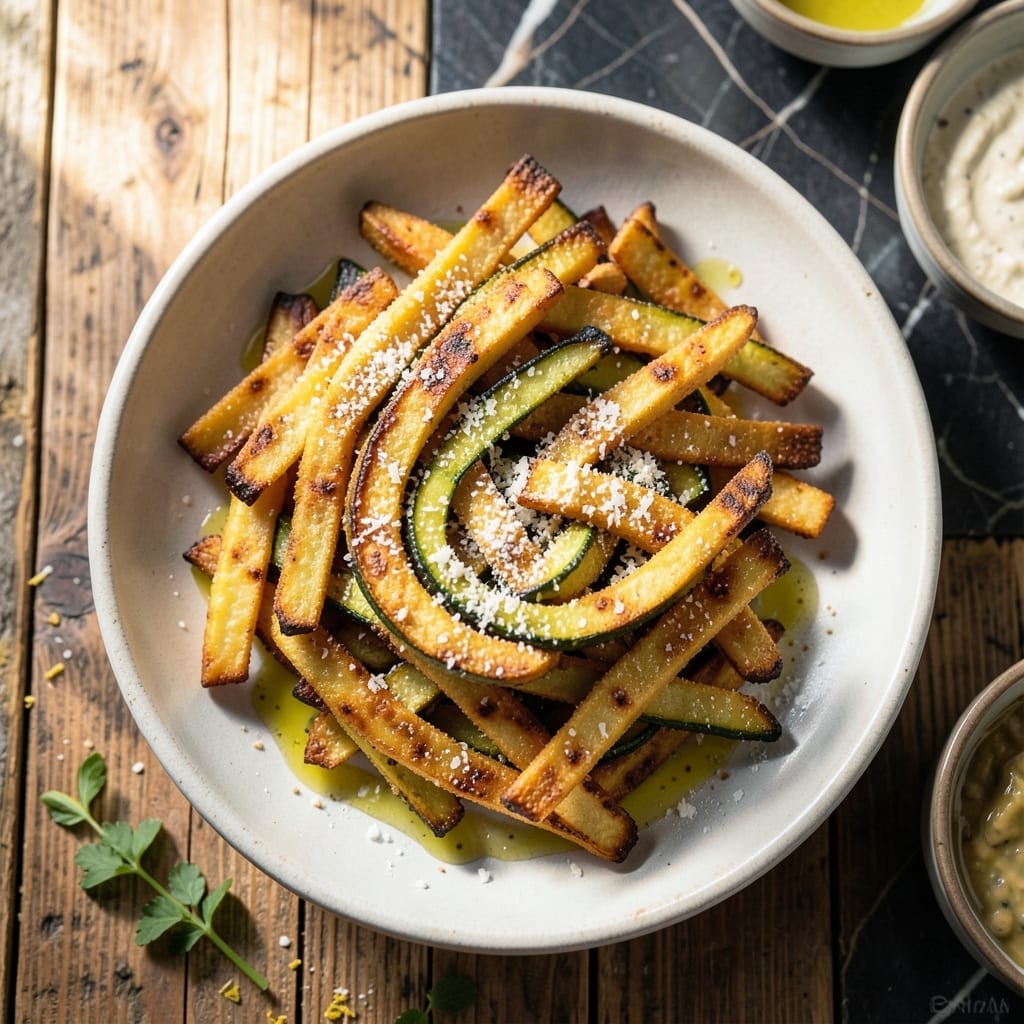 Fries Recipe Without Potato: Crispy Zucchini Sticks With Parmesan Crust Fries Recipe Without Potato: Crispy Zucchini Sticks With Parmesan Crust