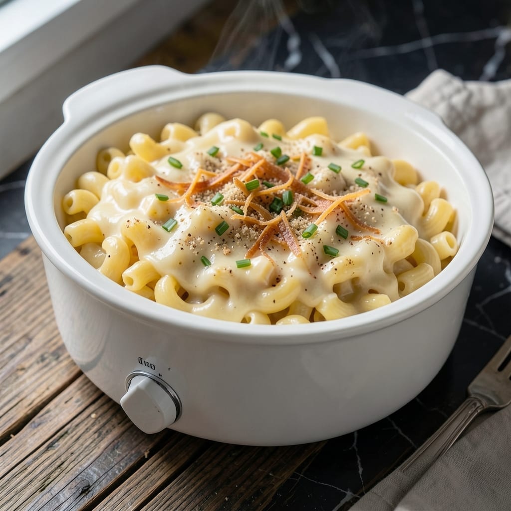 Recipe For Crock Pot Macaroni And Cheese With Velveeta Cheese