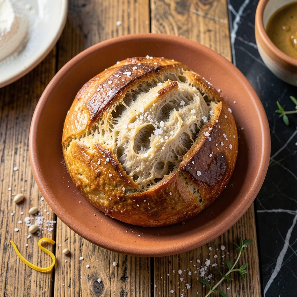Recipe for Water Bread: Crusty Artisan Loaf With Minimal Ingredients Recipe for Water Bread: Crusty Artisan Loaf With Minimal Ingredients