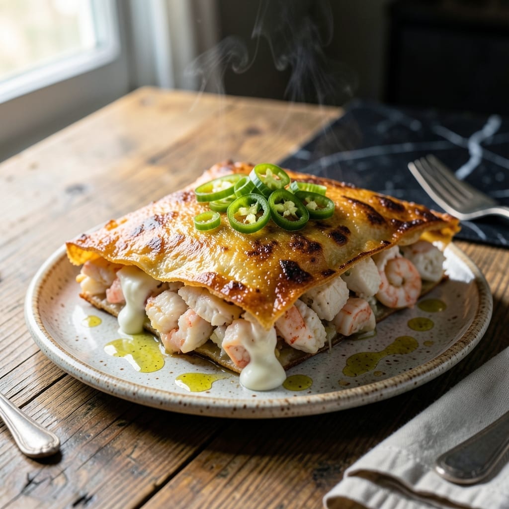 Chi Chi's Seafood Chimichanga Recipe: Crispy Shell With Spicy Seafood Filling Chi Chi's Seafood Chimichanga Recipe: Crispy Shell With Spicy Seafood Filling