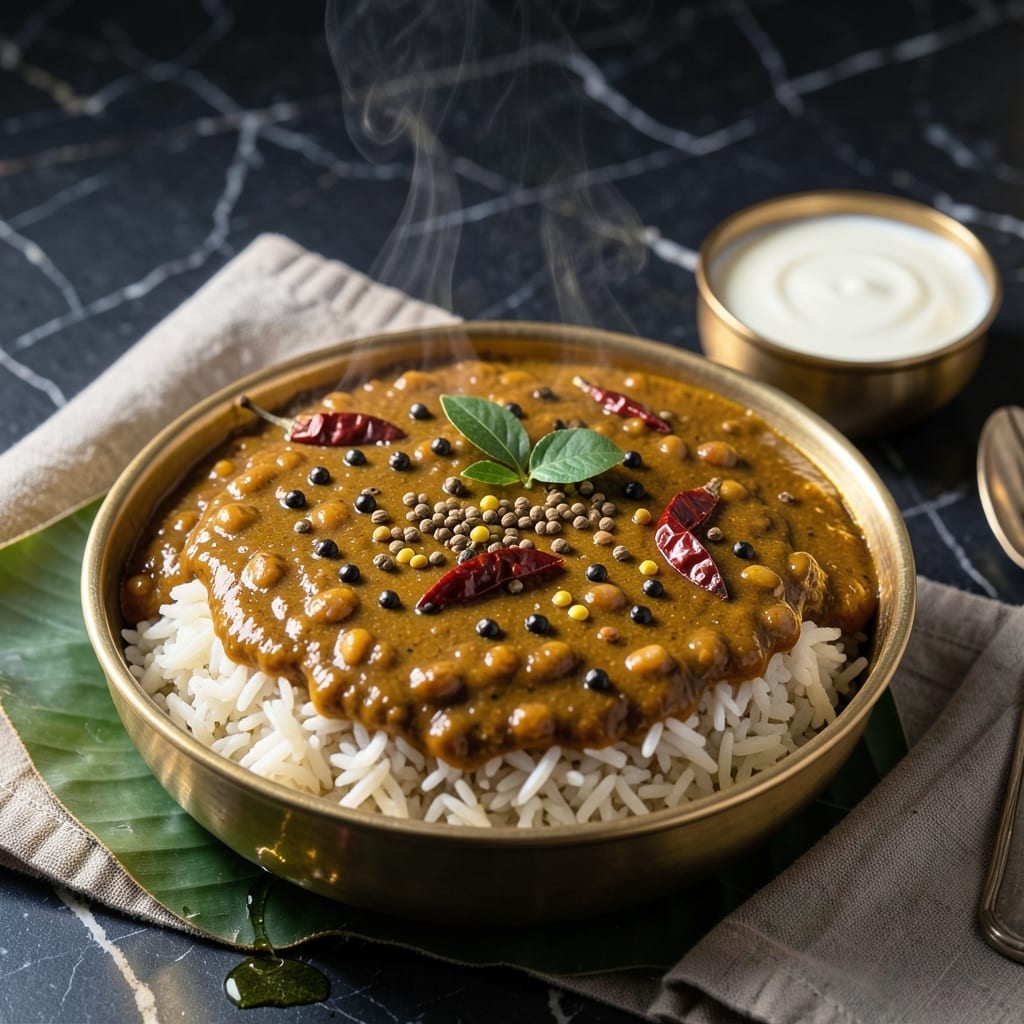 Recipe of South Indian Food: Spiced Coconut and Tamarind Harmony
