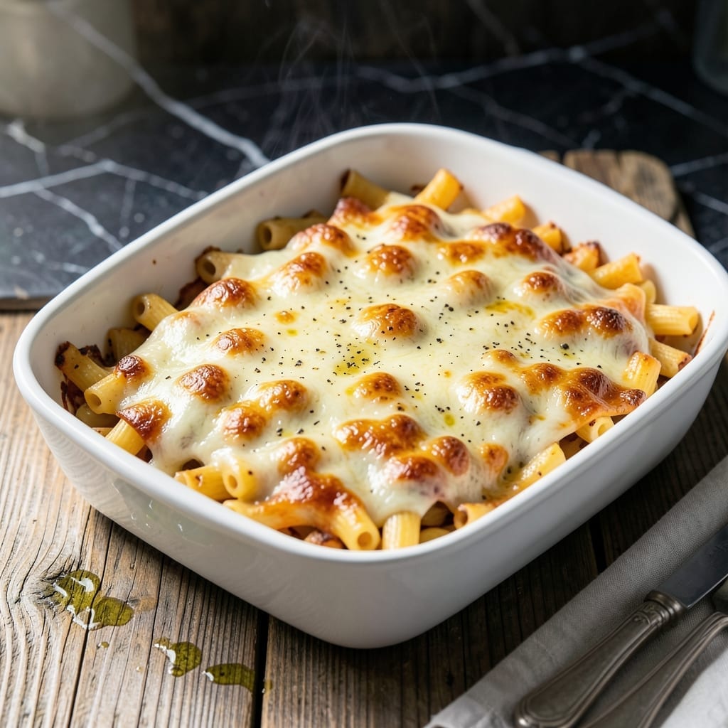 Pasta And Cheese Recipe Baked