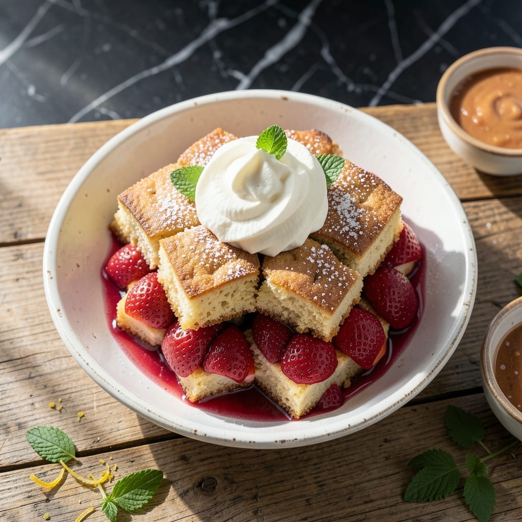 Longhorn Strawberry Shortcake Recipe: Copycat Steakhouse Dessert