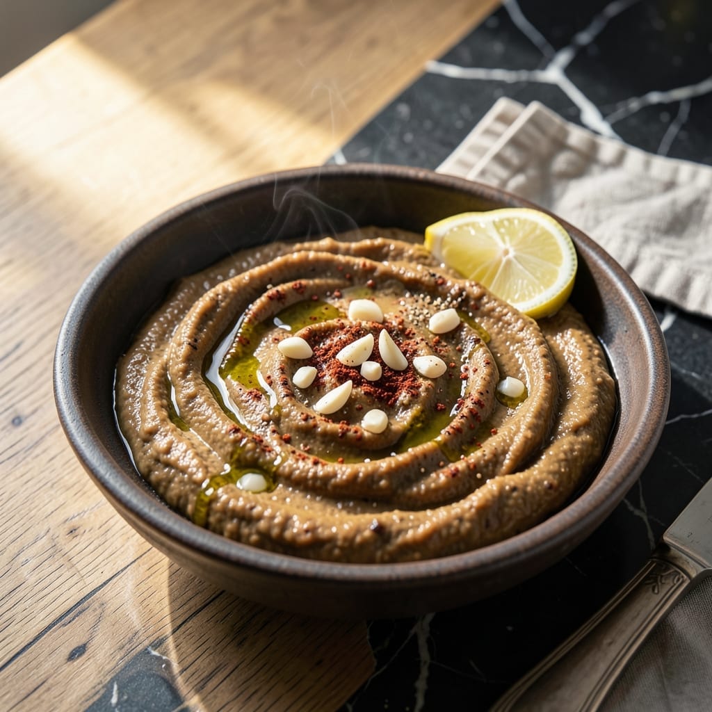 Baba Ganoush Recipe Without Tahini: Smoky Eggplant Spread With Lemon Zing Baba Ganoush Recipe Without Tahini: Smoky Eggplant Spread With Lemon Zing