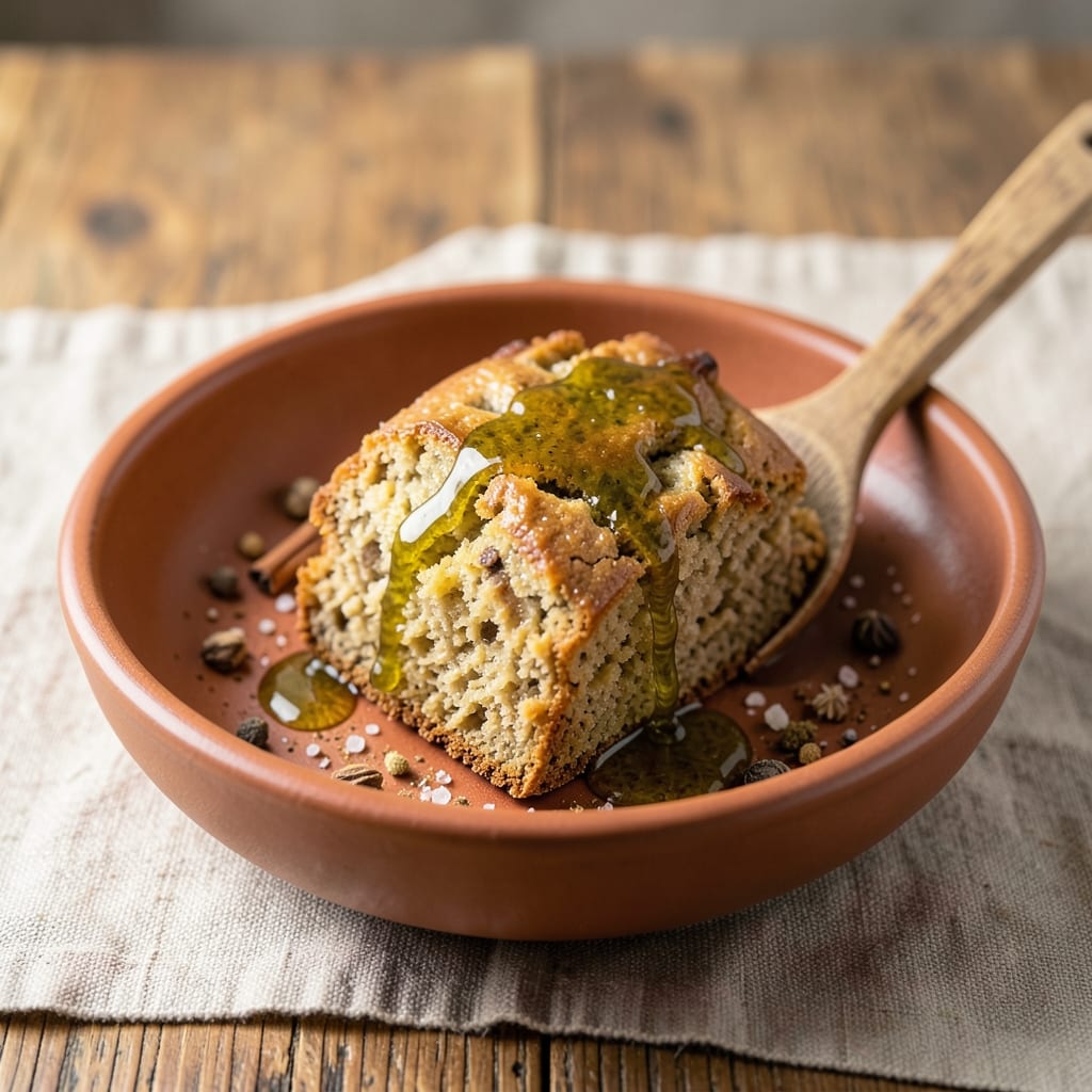 Complete banana loaf recipe without eggs overview image
