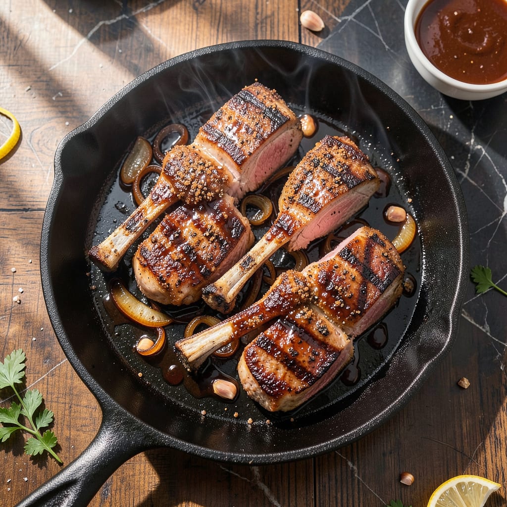 Visual representation of BBQ Bone In Pork Chops Recipe: Juicy, Smoky Grill Mastery