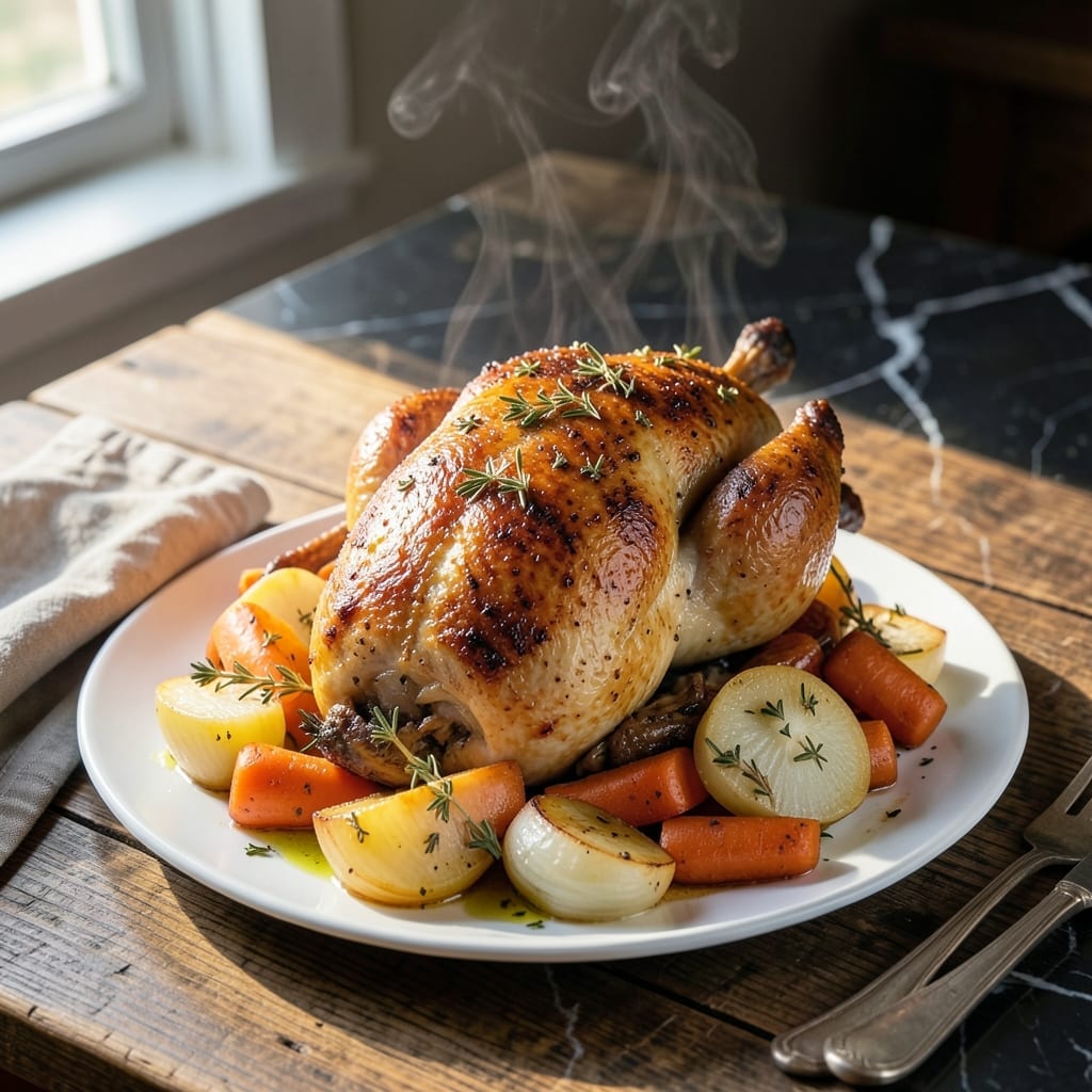 Recipe For Cooking A Whole Chicken In A Slow Cooker