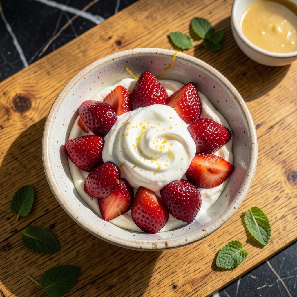 Fresas Con Crema Recipe With Cream Cheese: Velvety Mexican Strawberry Delight Fresas Con Crema Recipe With Cream Cheese: Velvety Mexican Strawberry Delight