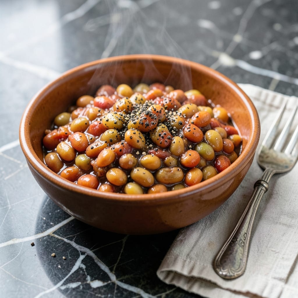 Comprehensive bean casserole recipe slow cooker visual reference