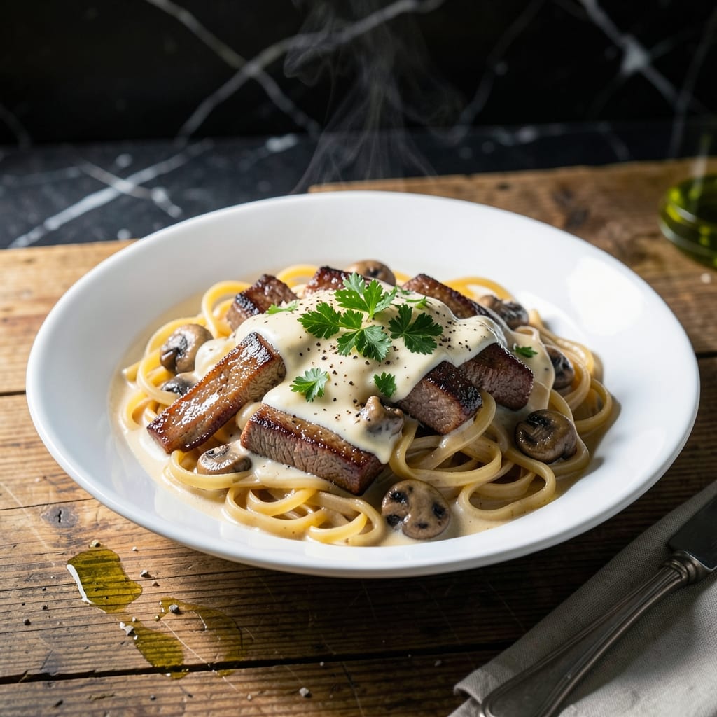 Visual representation of Beef Stroganoff Recipe Slow Cooker: Hands Off Creamy Indulgence