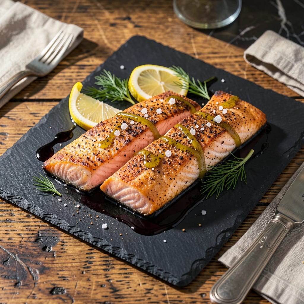 Best Damn Baked Salmon Recipe: Flaky Perfection in 20 Minutes example with annotations