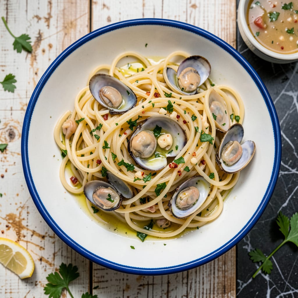 Best Linguine With Clams Recipe: Briny, Garlicky Perfection in 25 Minutes illustration with key details