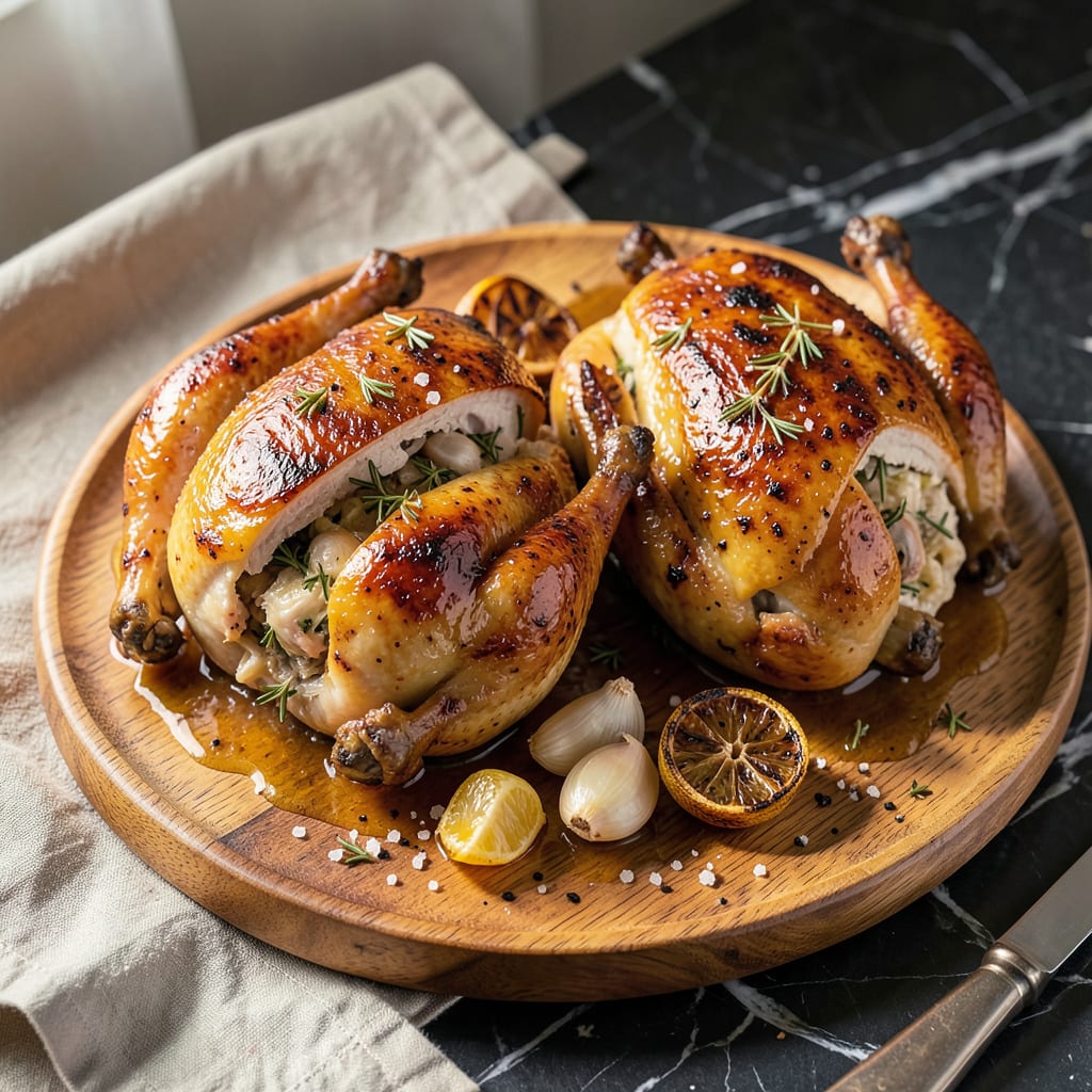 Complete best roasted cornish hen recipe overview image