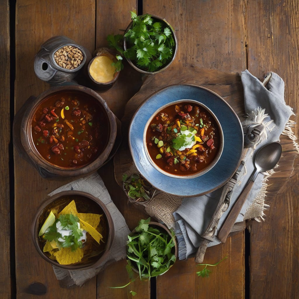Better Than Bouillon Chili Recipe: Hearty Comfort in a Bowl example with annotations
