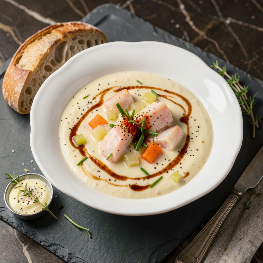 Visual representation of Better Than Bouillon Lobster Bisque Recipe: Creamy Luxury in 40 Minutes