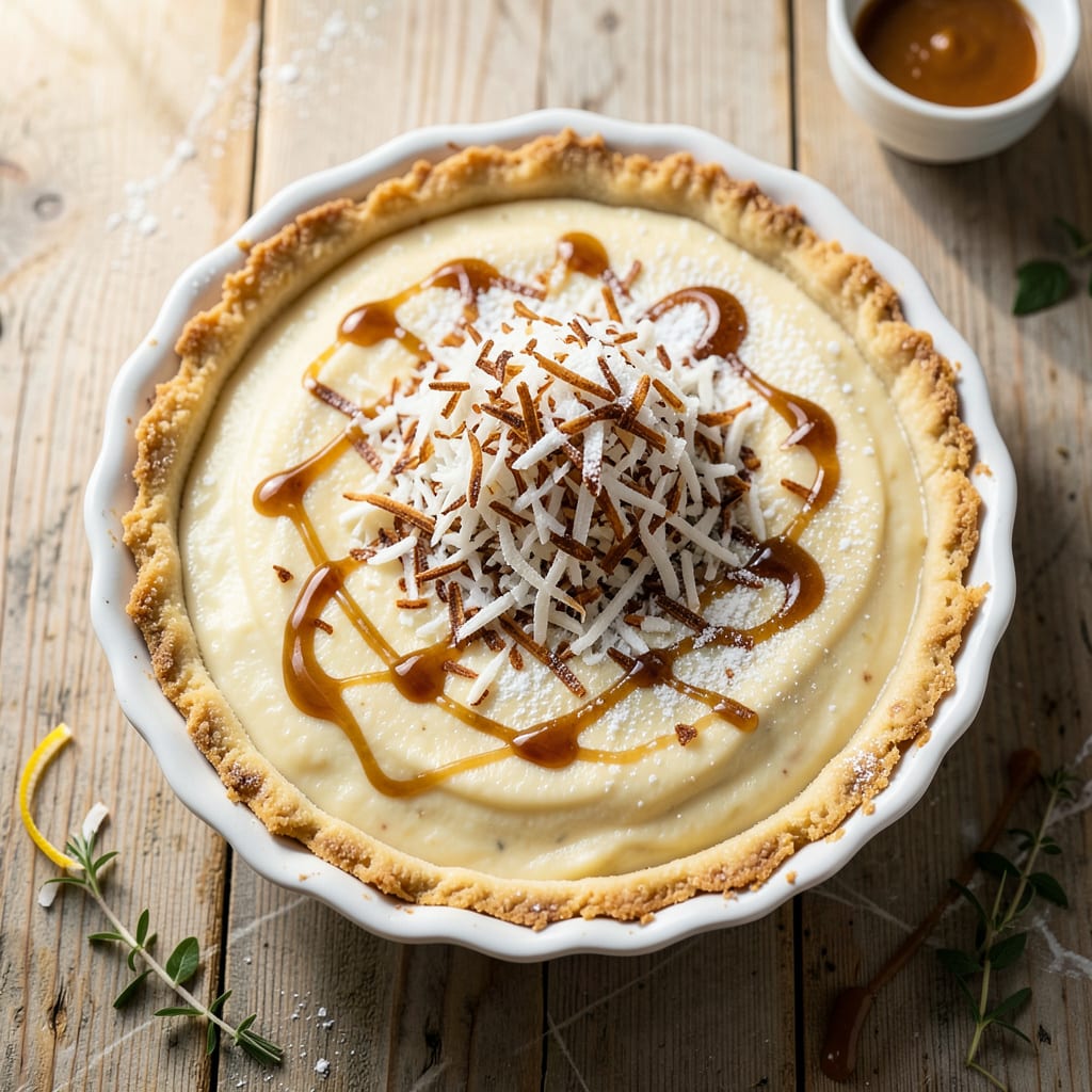 betty crocker coconut cream pie recipe example with annotations