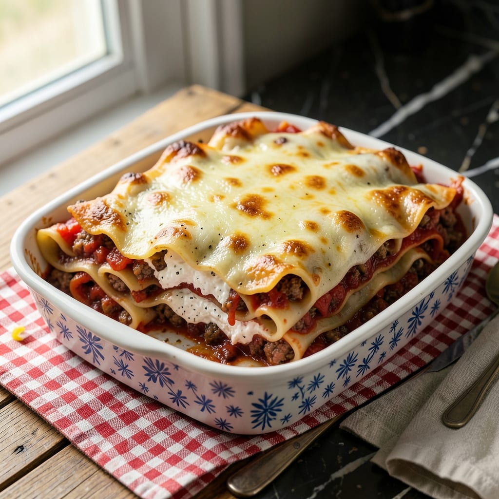 Betty Crocker Lasagna Recipe 1960s: Retro Comfort in Every Layered Bite detailed visual guide