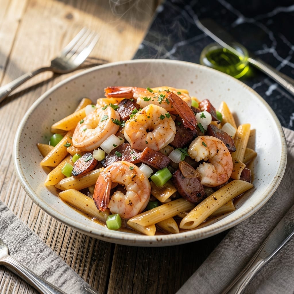 Emeril's Jambalaya Pasta Recipe: Spicy Cajun-Inspired One-Pot Meal