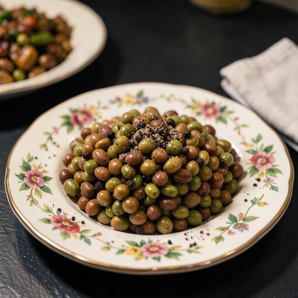 black eyed peas recipe vegetarian example with annotations