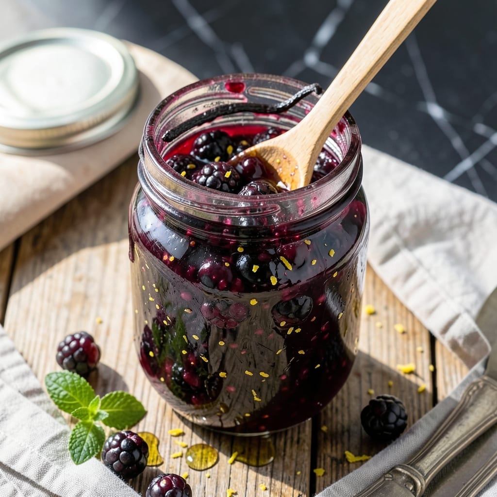 Blackberry Preserves Recipe Without Pectin: Thick and Glossy Homemade Spread