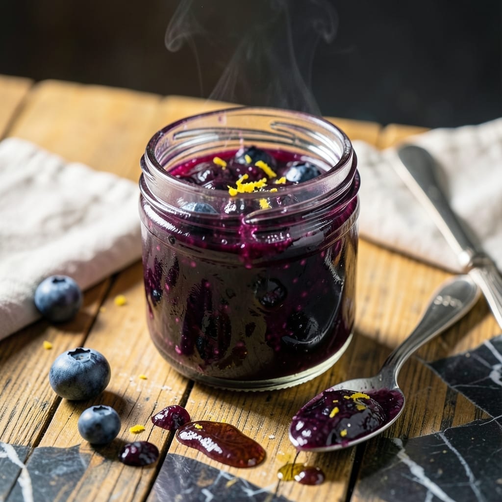 Blueberry Jam Recipe Without Pectin: Natural Thickening With Lemon Juice Blueberry Jam Recipe Without Pectin: Natural Thickening With Lemon Juice
