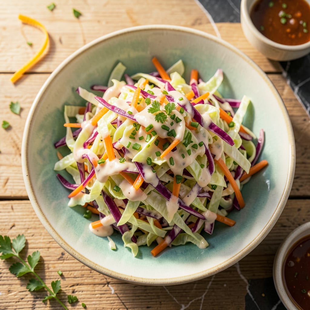 Bobby Flay's Coleslaw Recipe: Crunchy, Tangy Perfection for BBQs detailed visual guide
