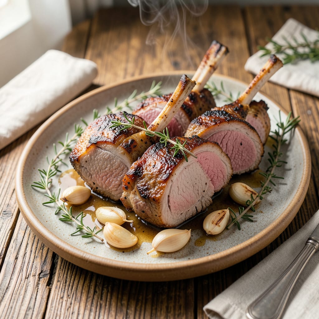 Bone In Pork Chops Recipe: Juicy, Herb Crusted Perfection in 25 Minutes illustration with key details