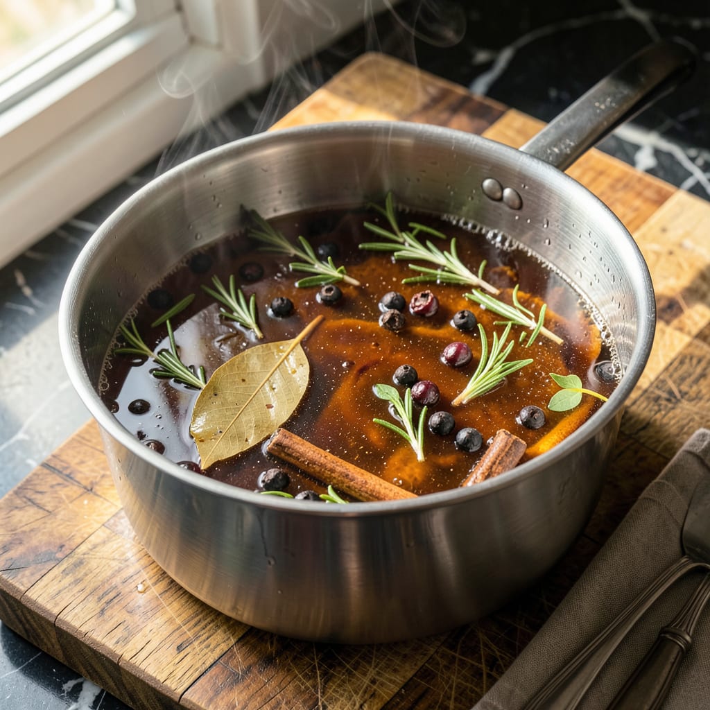 Brine Recipe for Duck: Juicy, Flavorful Results Every Time example with annotations