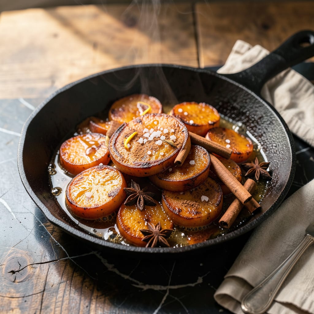 Bruce's Candied Yams Recipe: Sweet, Sticky Holiday Perfection illustration with key details