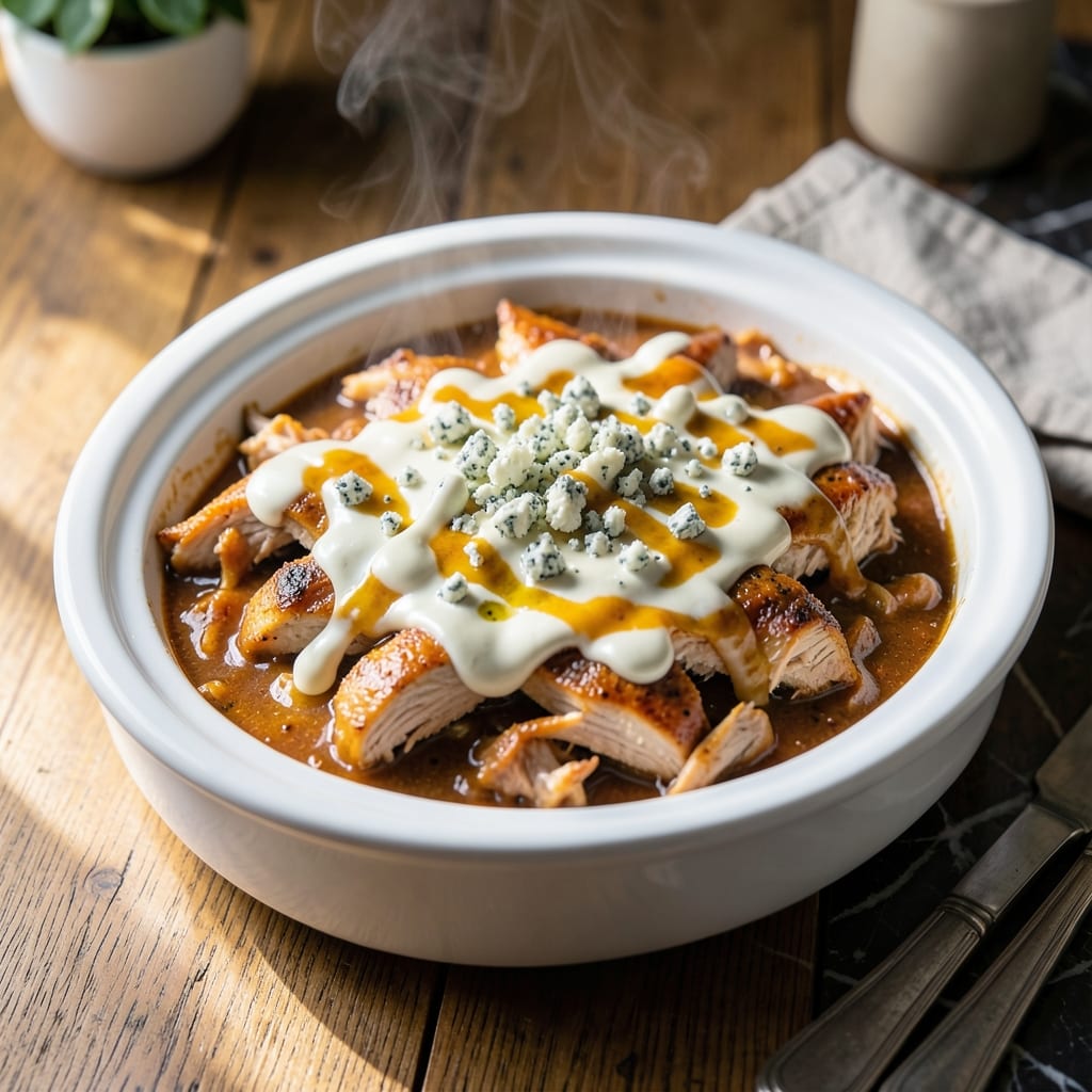 Visual representation of Buffalo Chicken Dip Recipe Slow Cooker: Hands Off Game Day Crowd Pleaser