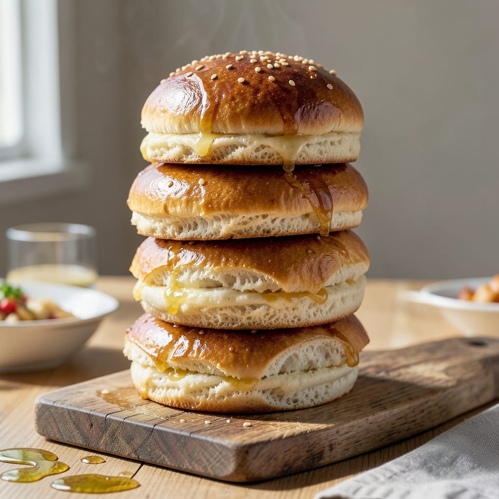 burger bun recipe easy example with annotations