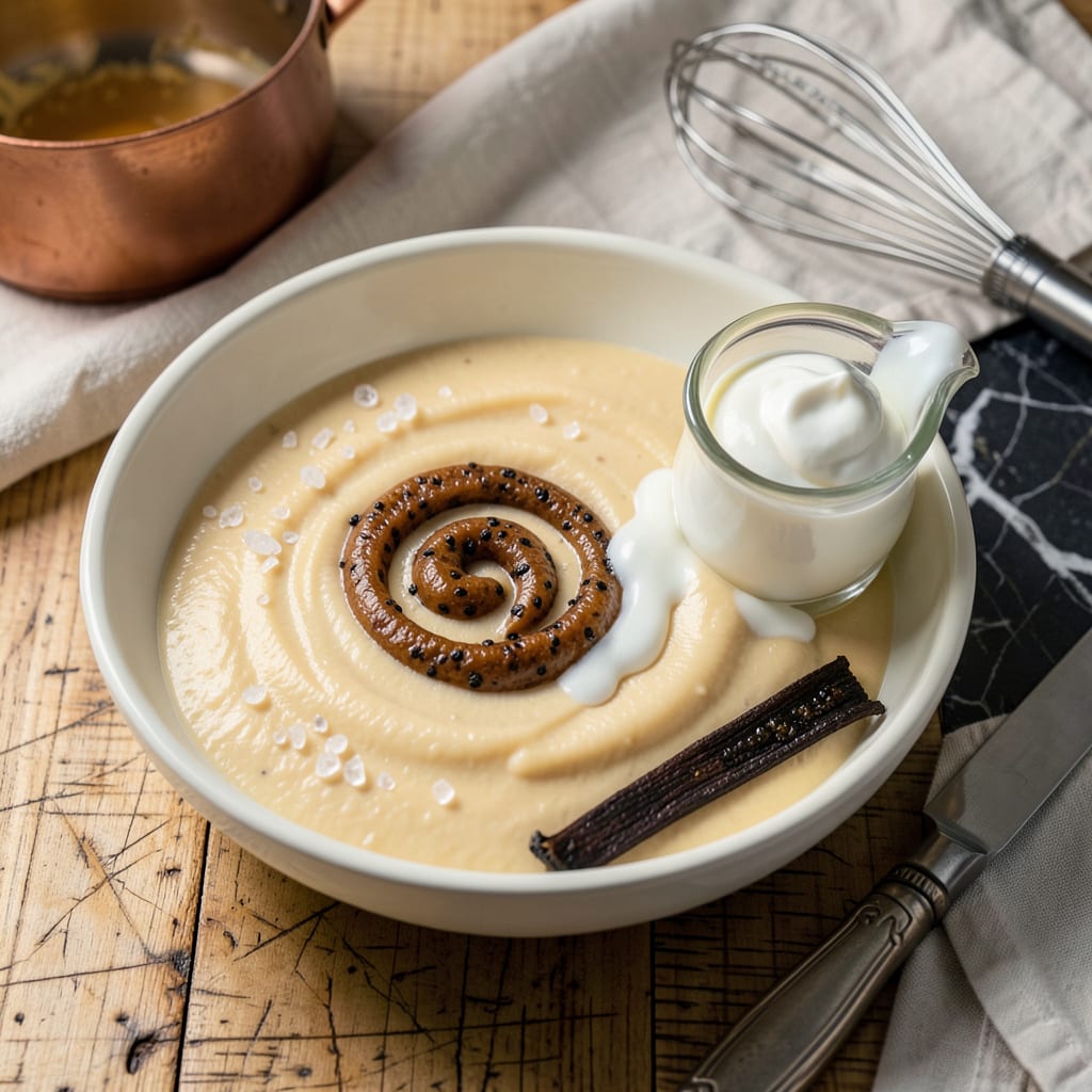 Complete Butter Vanilla Emulsion Recipe: Silky Smooth Sauce for Pastries and Desserts overview image