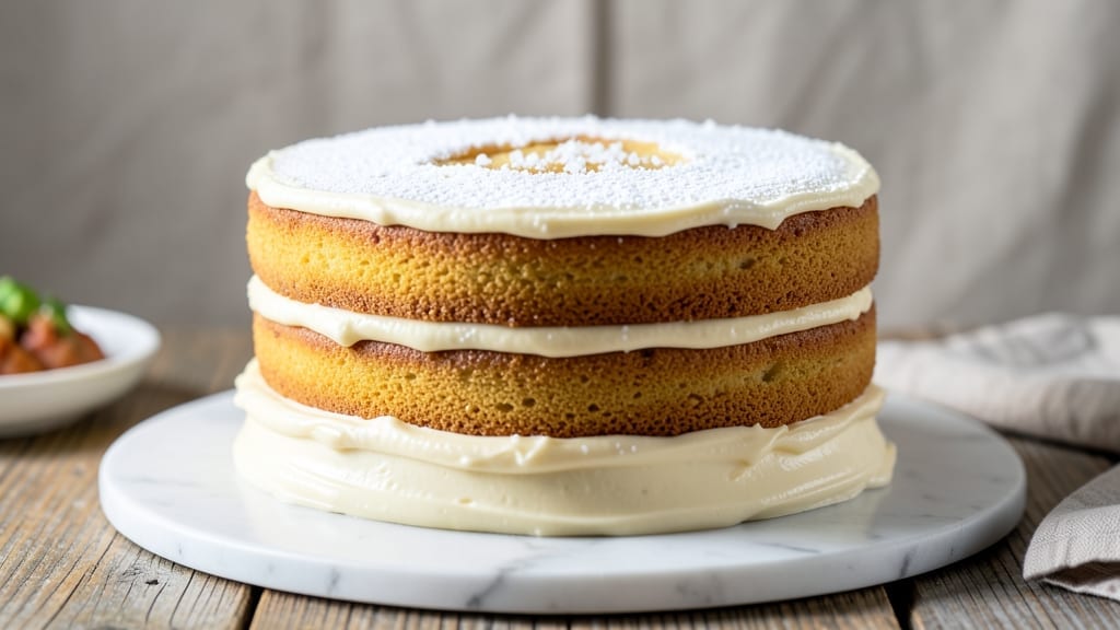 3 Layer 8 Inch Vanilla Cake Recipe: Stacked Height With Decadent Buttercream Layers