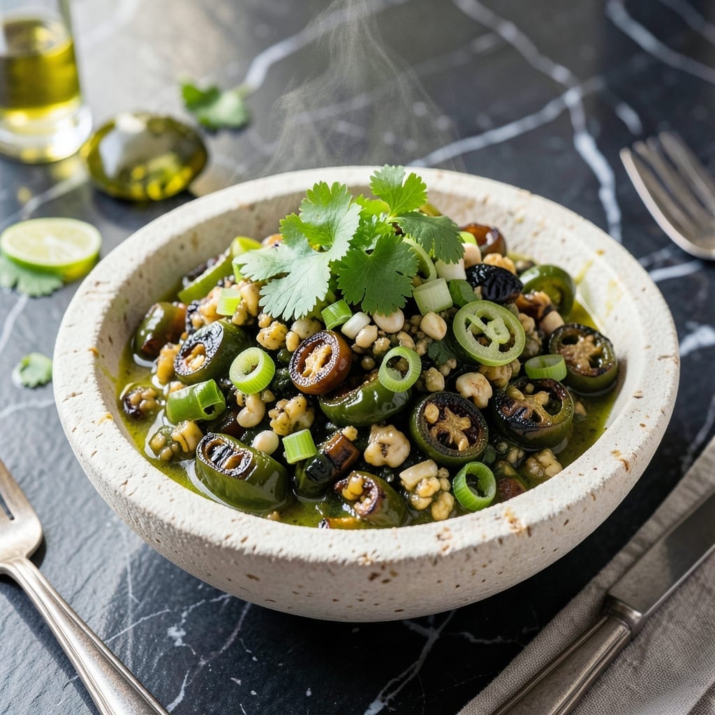 Green Salsa Recipe Without Tomatillos: Zesty Green Pepper and Herb Blend Green Salsa Recipe Without Tomatillos: Zesty Green Pepper and Herb Blend