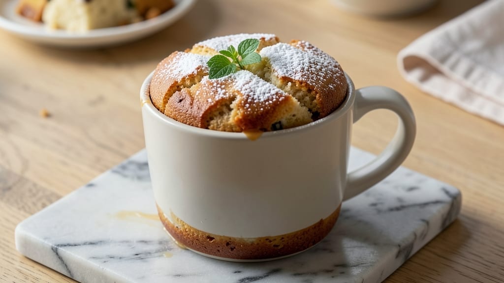 1 Minute Cake in a Mug Recipe: Microwave Magic With 3 Ingredients