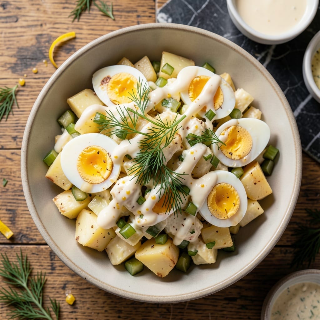 Potato Salad Recipe With Egg and Mayo: Classic Creamy Side for Every BBQ